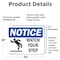 Signmission 18 in Height, 24 in Width, Vinyl Decal, Rectangle OS-2PACK-NS-D-1824-L-18966 - alternate 5